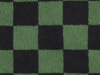 Teddy Jacquard Ruit - Groen
