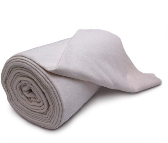 Tussenvulling 100% katoen - 240 cm. breed