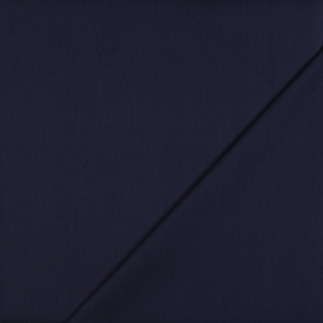 Katoenen Poplin - Marineblauw - Afbeelding 3